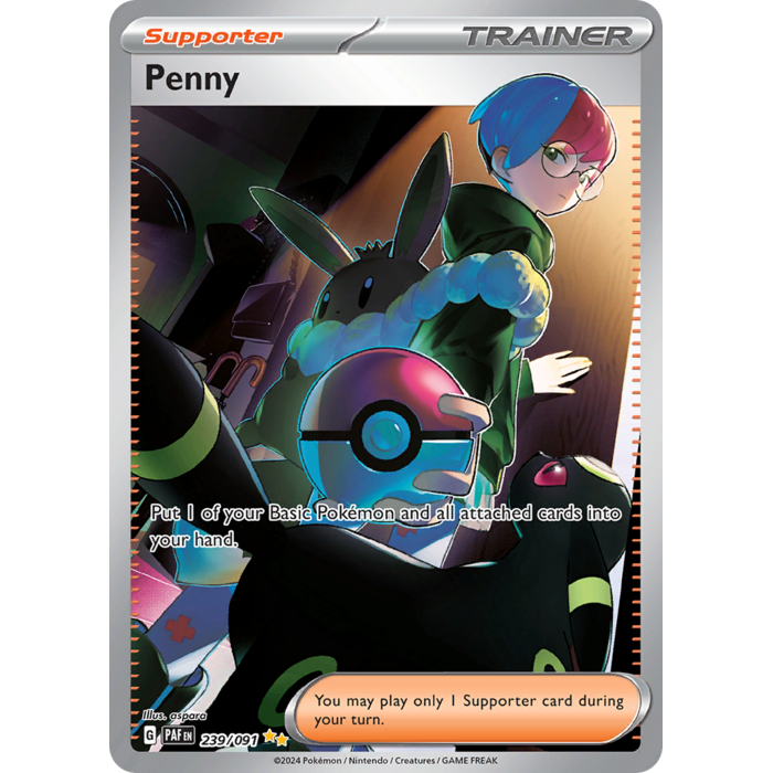 Pokemon Penny (239) Lightly Played Holofoil