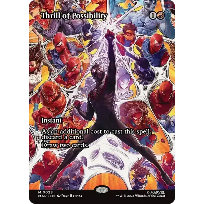 Magic: The Gathering Thrill of Possibility (Borderless) (028) Lightly Played