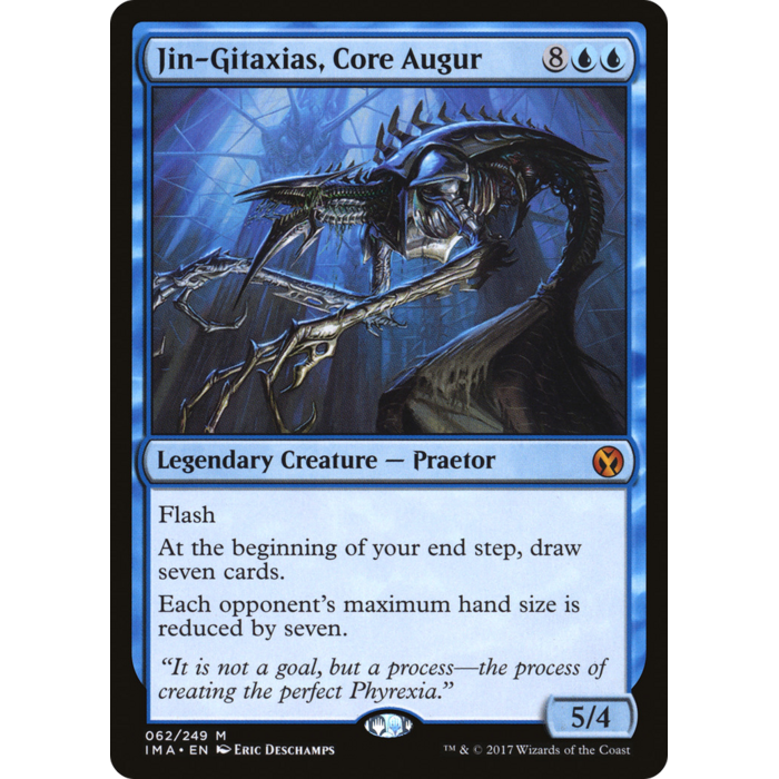 Magic: The Gathering Jin-Gitaxias, Core Augur (062) Lightly Played