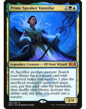 Magic: The Gathering Prime Speaker Vannifar (195) Lightly Played