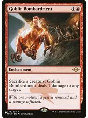 Magic: The Gathering Gomblin Bombardment (MH2) (279) Lightly Played
