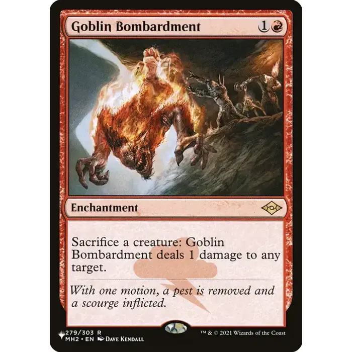 Magic: The Gathering Gomblin Bombardment (MH2) (279) Lightly Played