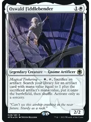 Magic: The Gathering Oswald Fiddlebender (028) Lightly Played