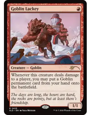 Magic: The Gathering Goblin Lackey (2425) Lightly Played