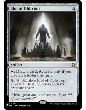 Magic: The Gathering Idol of Oblivion (BLC) (277) Lightly Played