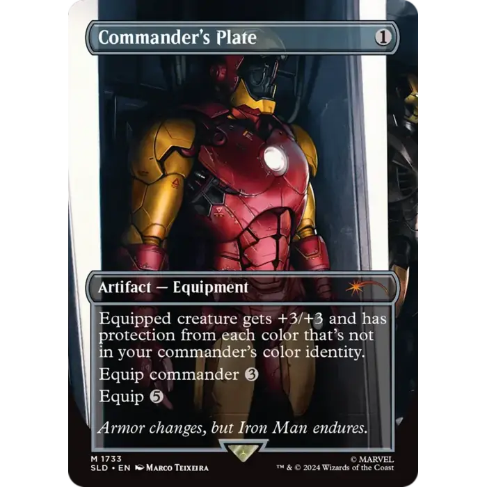 Magic: The Gathering Commander's Plate (1733) Near Mint