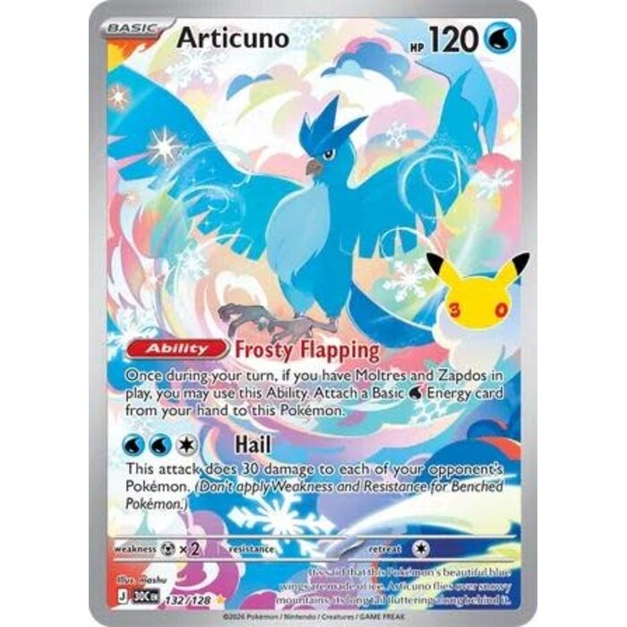 Pokemon Articuno (132) Lightly Played Holofoil
