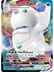 Pokemon Galarian Darmanitan VMAX (037) Lightly Played Holofoil