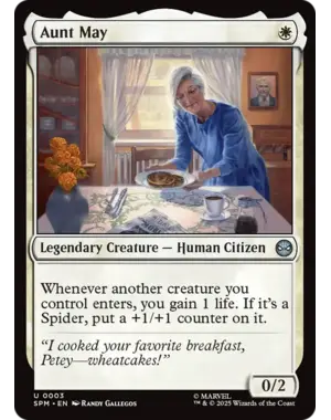 Magic: The Gathering Aunt May (3) Near Mint