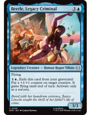Magic: The Gathering Beetle, Legacy Criminal (26) Near Mint