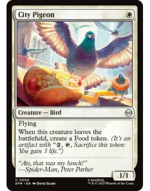 Magic: The Gathering City Pigeon (4) Near Mint