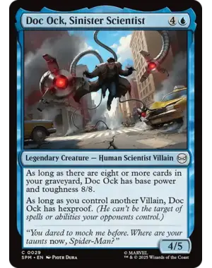 Magic: The Gathering Doc Ock, Sinister Scientist (29) Near Mint