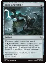 Magic: The Gathering Eerie Gravestone (163) Near Mint