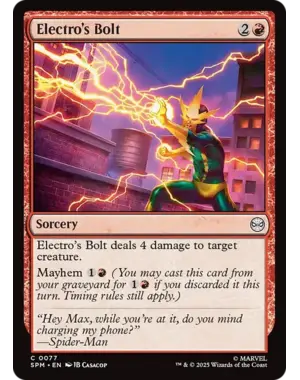 Magic: The Gathering Electro's Bolt (77) Near Mint