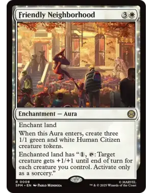 Magic: The Gathering Friendly Neighborhood (8) Near Mint