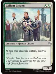 Magic: The Gathering Gallant Citizen (129) Near Mint