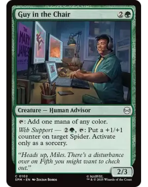 Magic: The Gathering Guy in the Chair (102) Near Mint