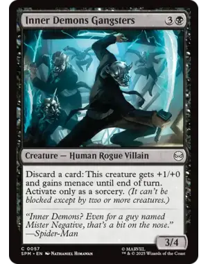 Magic: The Gathering Inner Demons Gangsters (57) Near Mint