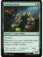 Magic: The Gathering Lurking Lizards (107) Near Mint