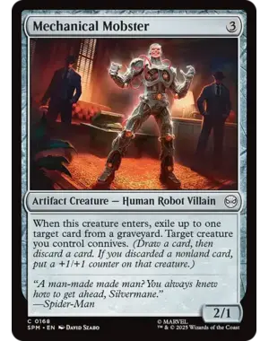Magic: The Gathering Mechanical Mobster (168) Near Mint