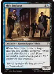 Magic: The Gathering Mob Lookout (136) Near Mint