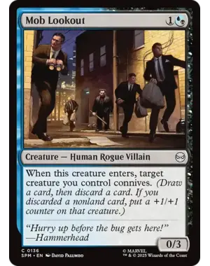 Magic: The Gathering Mob Lookout (136) Near Mint