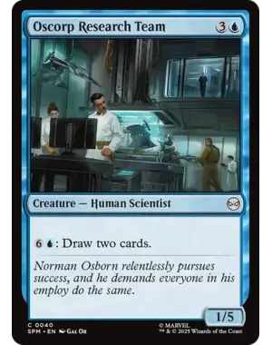 Magic: The Gathering Oscorp Research Team (40) Near Mint