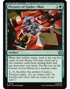Magic: The Gathering Pictures of Spider-Man (109) Near Mint