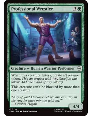 Magic: The Gathering Professional Wrestler (110) Near Mint