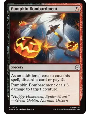 Magic: The Gathering Pumpkin Bombardment (139) Near Mint