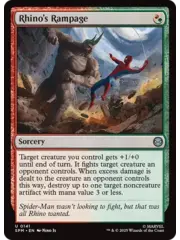 Magic: The Gathering Rhino's Rampage (141) Near Mint