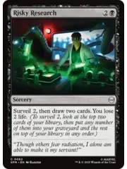 Magic: The Gathering Risky Research (62) Near Mint