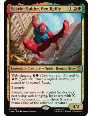 Magic: The Gathering Scarlet Spider, Kaine (143) Near Mint