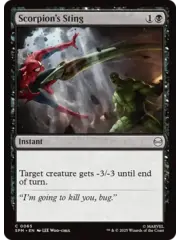 Magic: The Gathering Scorpion's Sting (65) Near Mint