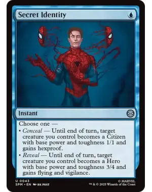 Magic: The Gathering Secret Identity (43) Near Mint