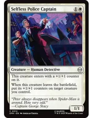 Magic: The Gathering Selfless Police Captain (12) Near Mint