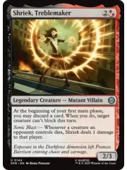 Magic: The Gathering Shriek, Treblemaker (144) Near Mint