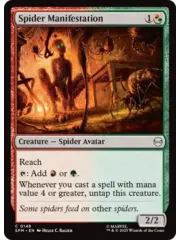 Magic: The Gathering Spider Manifestation (148) Near Mint