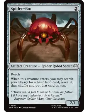 Magic: The Gathering Spider-Bot (173) Near Mint