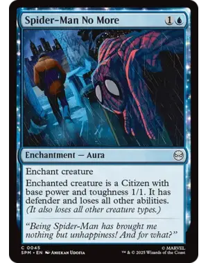 Magic: The Gathering Spider-Man No More (45) Near Mint