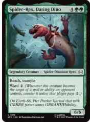 Magic: The Gathering Spider-Rex, Daring Dino (116) Near Mint