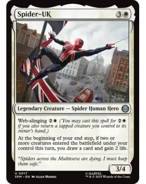 Magic: The Gathering Spider-UK (17) Near Mint