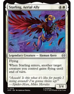 Magic: The Gathering Starling, Aerial Ally (18) Near Mint