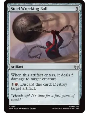 Magic: The Gathering Steel Wrecking Ball (177) Near Mint