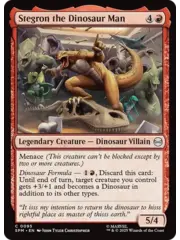 Magic: The Gathering Stegron the Dinosaur Man (95) Near Mint