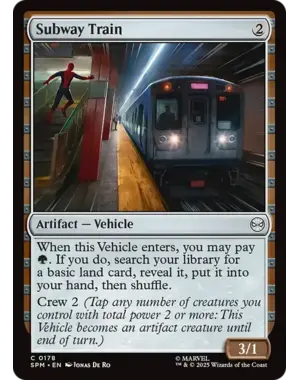 Magic: The Gathering Subway Train (178) Near Mint