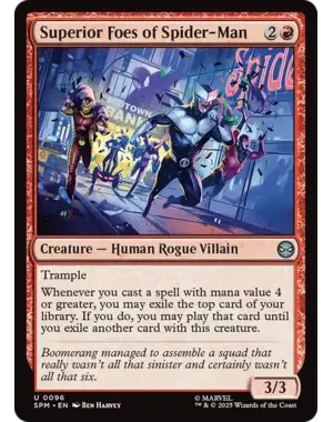 Magic: The Gathering Superior Foes of Spider-Man (96) Near Mint