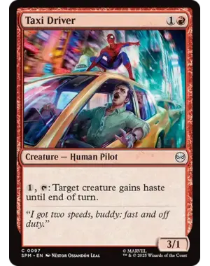 Magic: The Gathering Taxi Driver (97) Near Mint