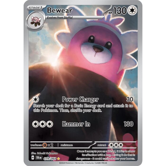 Pokemon Bewear (079) Near Mint Holofoil