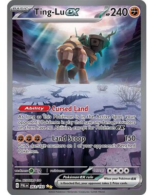 Pokemon Ting-Lu ex (263) Lightly Played Holofoil